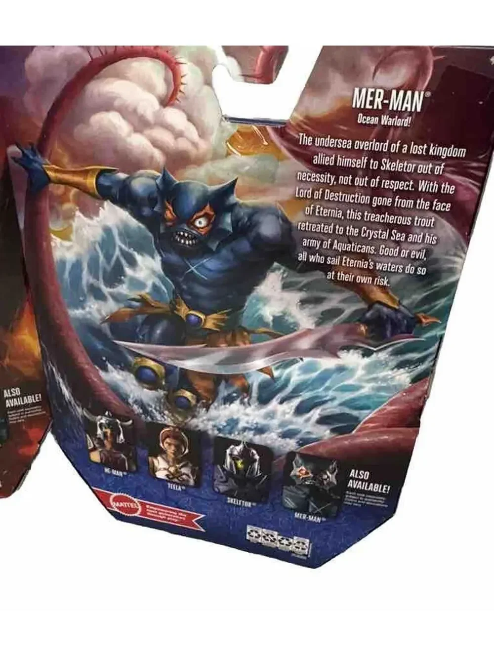 Masters of the Universe Masterverse Collection: Mer-Man, He-Man, Skeletor, Teela